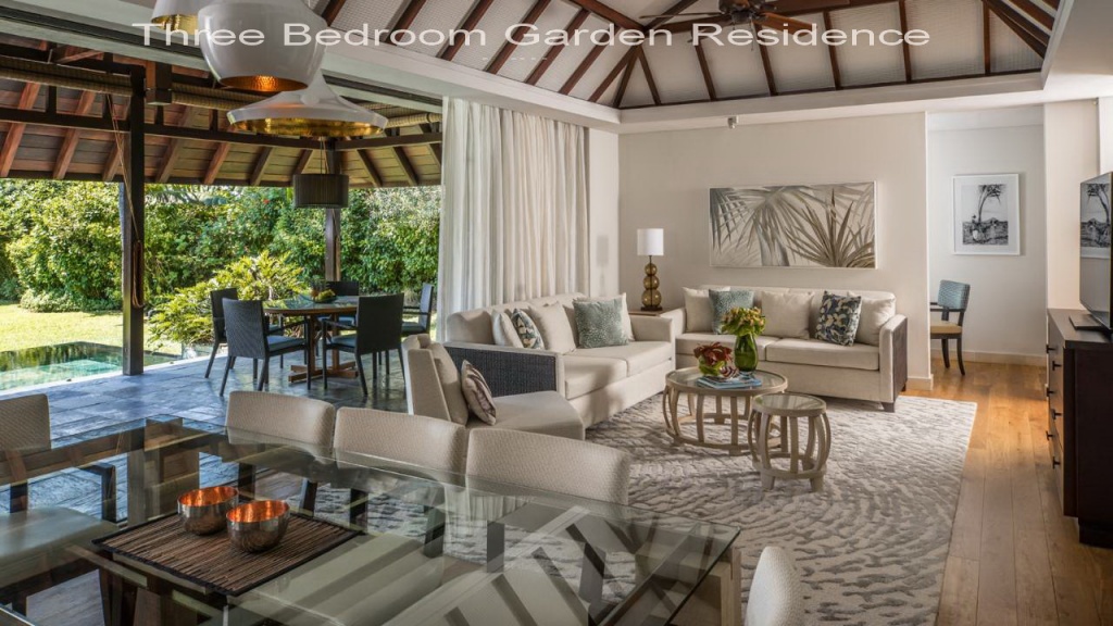 , Four Seasons Resort Mauritius at Anahita, Three-Bedroom Garden Residence Villa